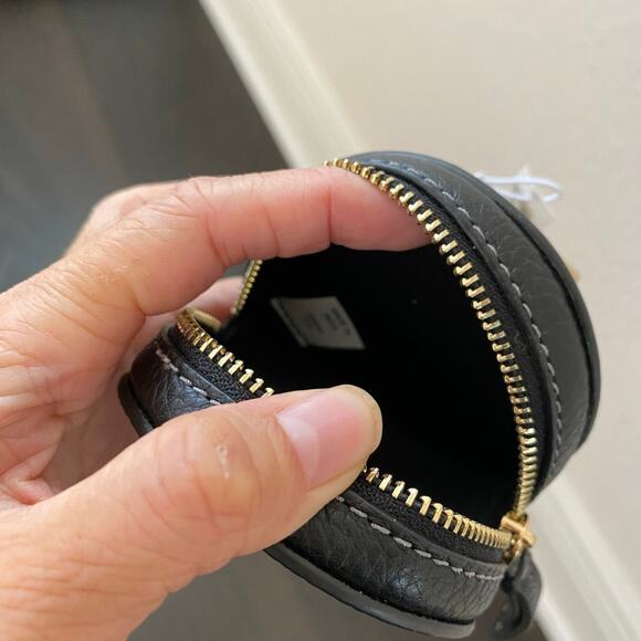 NWT 150410 Tory Burch thea coin pouch Black - Picture 7 of 8